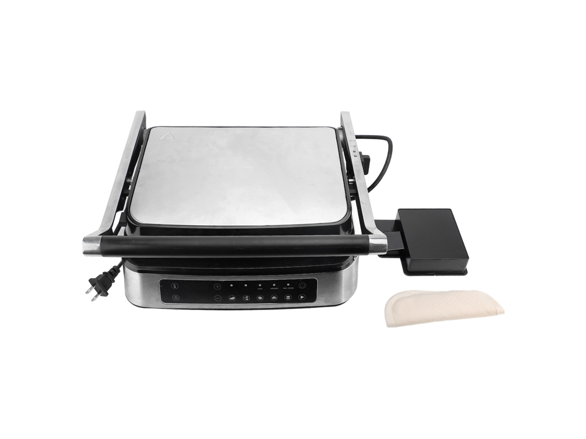 Laxiscreed Grelha E Chapa 2 Em 1 Controlada Por Toque Para Bifes E Carnes