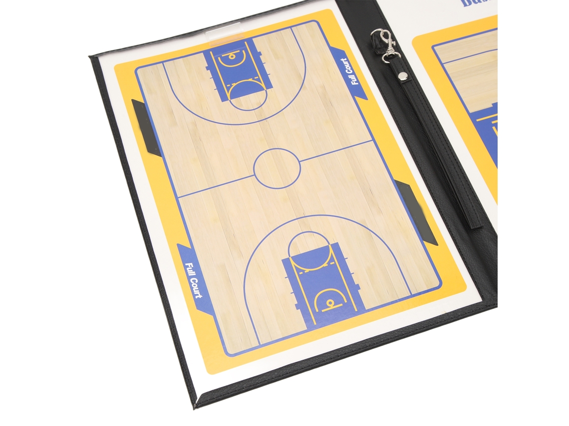 Quadro de treino de basquete magnético, dobrável, 2,5m, com caneta e borracha, para estratégias