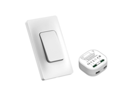 Kit De Interruptor Luz Sem Fio Autoalimentado E Receptor, Controle Remoto Para Interruptor De Parede