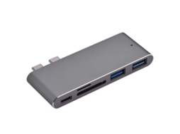 Hub Usb Duplo (leitor De Cartão E Conector Thunderbolt)
