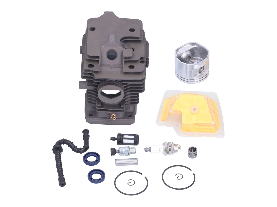 Conjunto Primerox Filtro Pistão Cilindro Ar Vedantes para Motosserra Stihl Ms270 Ms280