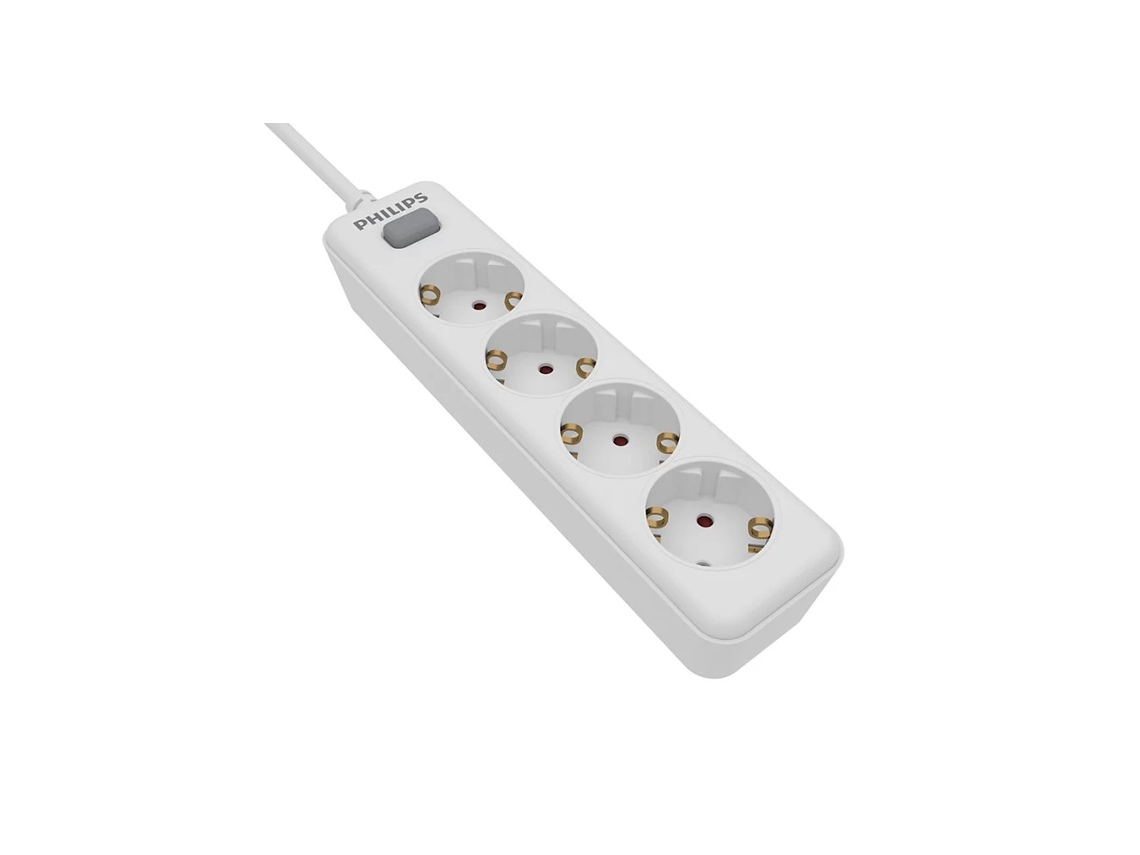 Extensão PHILIPS Base Múltipla 4 Tomadas 2M