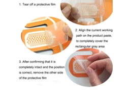Peles De Gel Para Ems Abdominal Abs Trainer Perda De Peso Estimulador De Músculo Substituição Patch