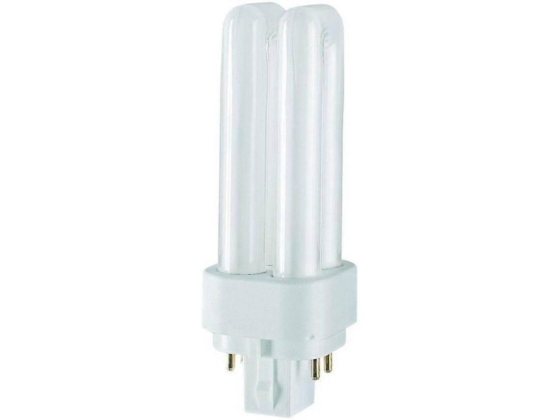 Lâmpada Fluorescente Compacta Dulux de 13w, 4 Pinos, G24q 1, Branco Muito Quente , Iluminação Eficiente em Termos de Energia, 13 Watts. CHARM (2700k)