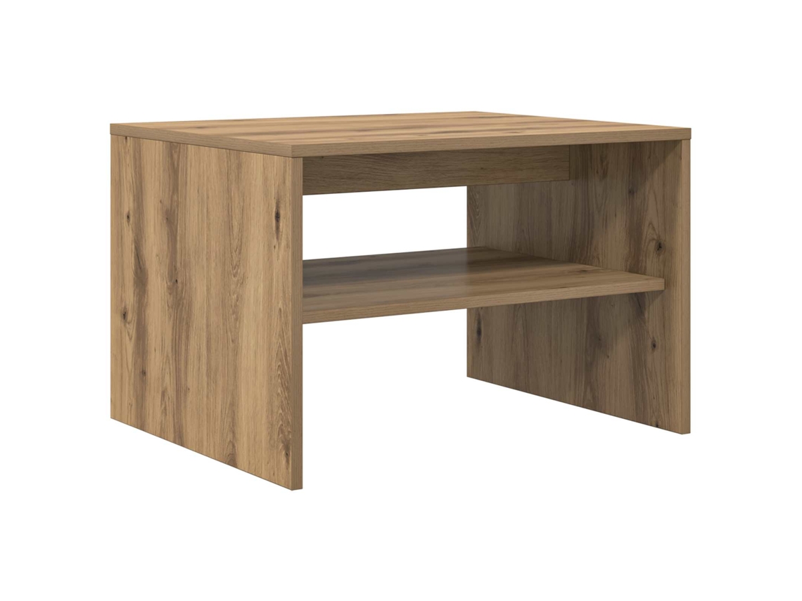 Mesa de centro Carvalho Artesanal 60 x 50 x 40 cm MAISON EXCLUSIVE