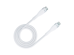 Cabo Usb-C a Lightning 3Mk Hyper Silicone 2M 20W Preto 3MK