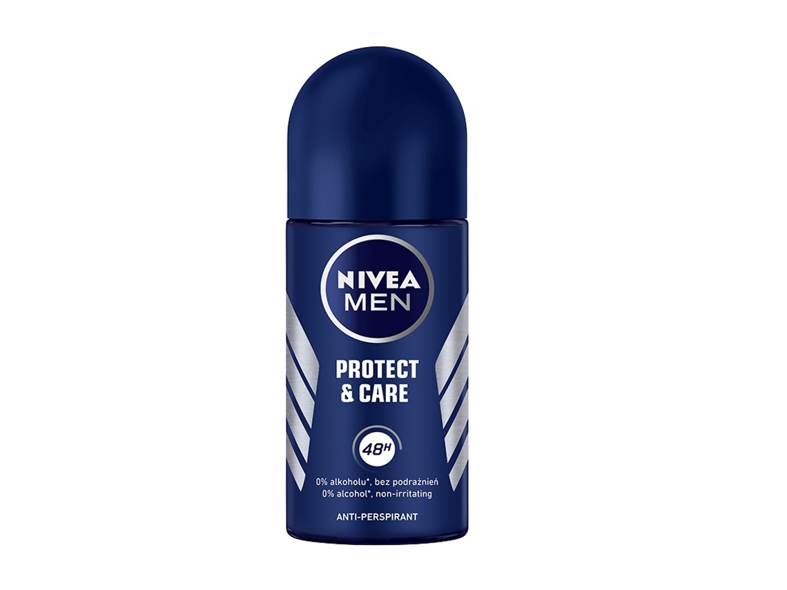 Men Proteção E Cuidado Desodorizante Roll On, 50ml Nivea