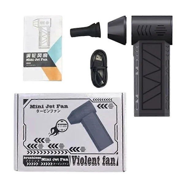 Ventilador a Jato Portátil Mini Turbo de 110.000 Rpm BRILVIBERA
