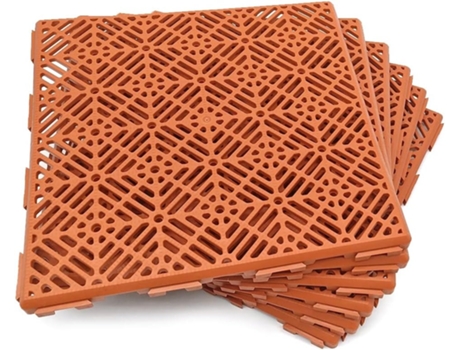 Pacote 12 Azulejos 1M² Aprox. - TELHA ANTI-UMIDADE/Terracota