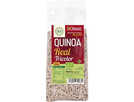 Quinoa SOLNATURAL Real Tricolor Bio (500 Gr)