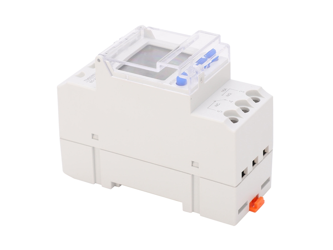 Interruptor Temporizador Analógico Programável LCD TM928SAK Din Rail 85-265V 16A S/MARCA