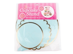 Elegante Suporte Para Cupcakes De 3 Andares, Reutilizável Doces, Ideal Aniversários E Casamentos. Decorativo Papelão Sobremesas Com Estampa