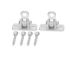 Kit de Suporte para Balanço com Gancho de Ferro, Carga Máxima 450kg, para Rede, Cadeira Suspensa e Acessórios | S/MARCA