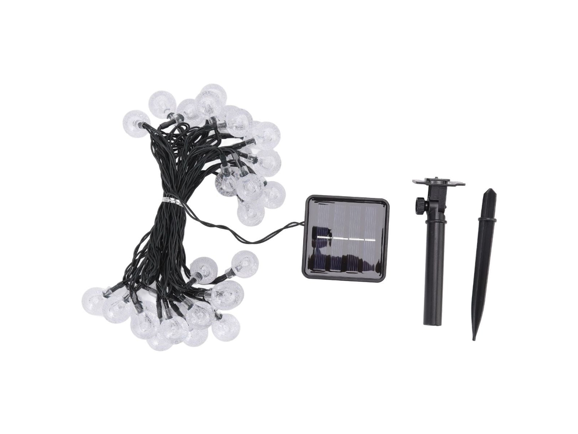 Cordão de Luzes Solares, À Prova D'água, para Áreas Externas, com Iluminação Led, com Instalação Simples AQUAFORGE