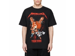 Metallica Tour'86 Pushead T-shirt Unisex Adults Size:l