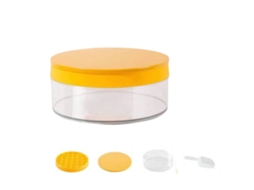 Forma De Gelo Multifuncional Silicone, Grande Capacidade, Fácil De Remover O Gelo, Caixa De Armazenamento Com Tampa Para Uso Doméstico
