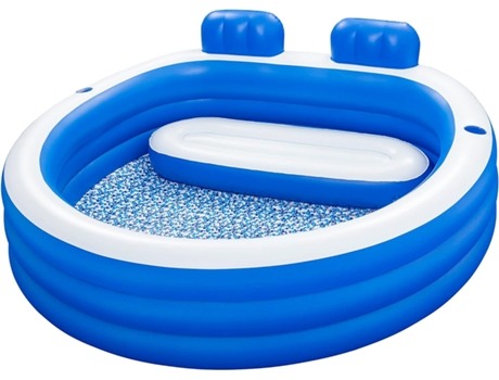 Piscina Inflável Familiar 2,31m X 2,19m X 79cm Sunny Spaces
