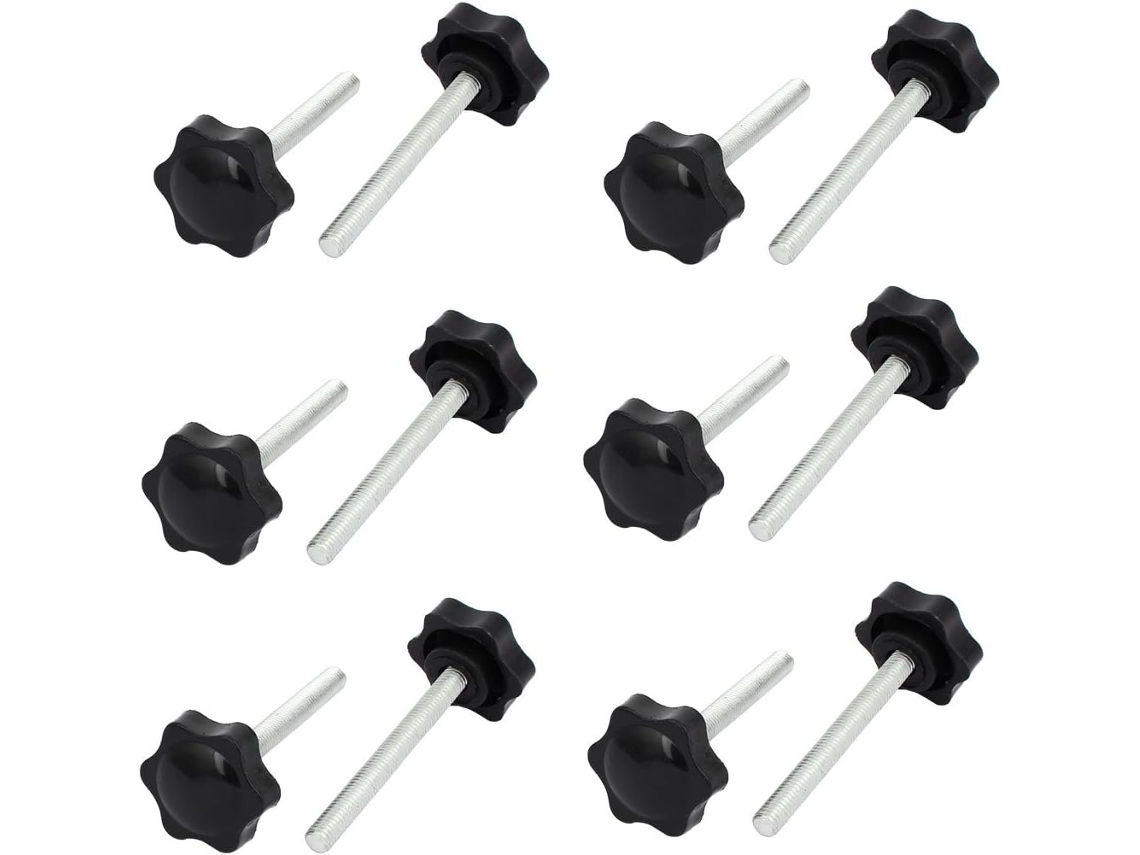 Conjunto de 6 acessórios plásticos para móveis CHABERLU