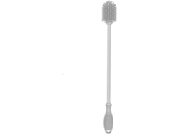 Escova De Limpeza Garrafas Yosoo Com Gel Sílica Alongado Para Vinho, Leite E Gargalo Longo, 38cm, Laranja, 1 Unidade 66