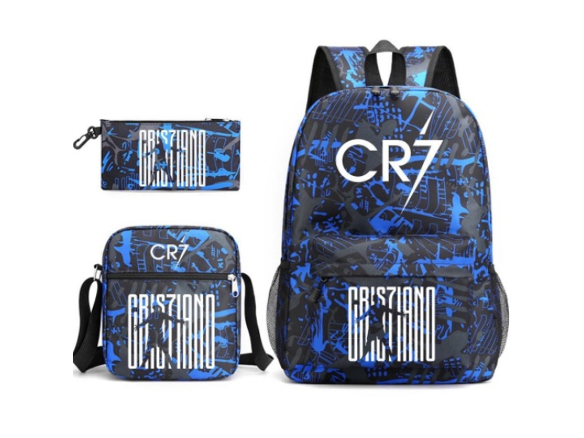 Conjunto de 3 Peças com Mochilas Modernas, Bolsas de Ombro, Estojos e Mochilas Escolares para Adolescentes Estudantes, Ideal para Crianças STELASPLEN