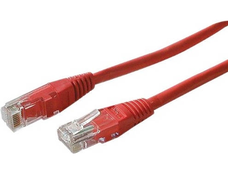 Cabo de Rede WAYTEX (RJ45 - 1 m - Vermelho)