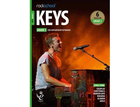 Livro ROCKSCHOOL Keys - Grade 3 (Para Teclado - Idioma: Inglês)