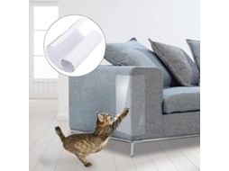 2pcs Adesivo Anti rasgo para Sofá Proteção de Móveis Mat Transparente Gato 30x45cm
