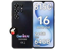Note 56x Natural 24gb+64gb/2tb 6.56" 90hz 6150mah 8mp Android16 4g Nfc DOOGEE