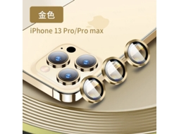 Padrão De Cd - Dourado, Pacote Com 3 Unidades De 13pro/13promax (caixa De Cristal)