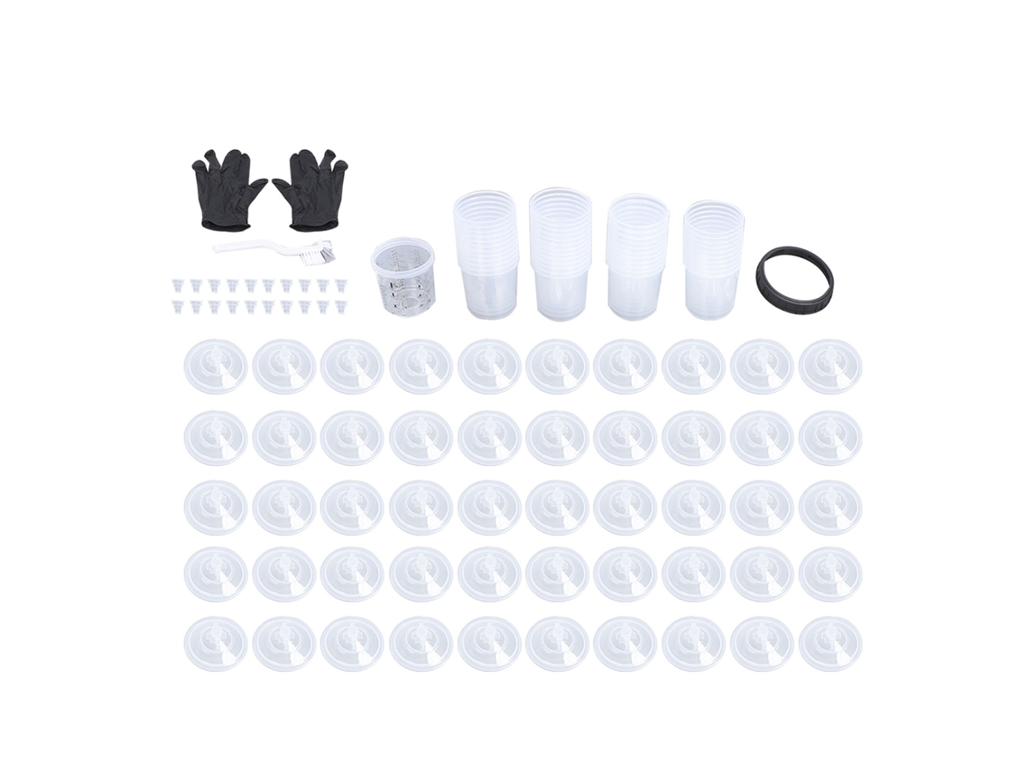 Recipiente para revestimento por pulverização (grande capacidade de 600 ml, para descarte)