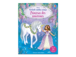 Livro Princesas Dos Unicónios Vestindo Minhas Amigas de Fiona Watt (Português do Brasil)
