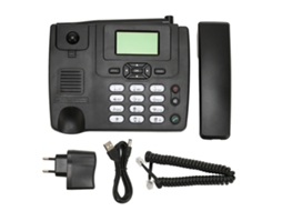 Aetheria telefone Sem Fio de Mesa Gsm900/1800mhz com Botões Grandes e Funções Múltiplas