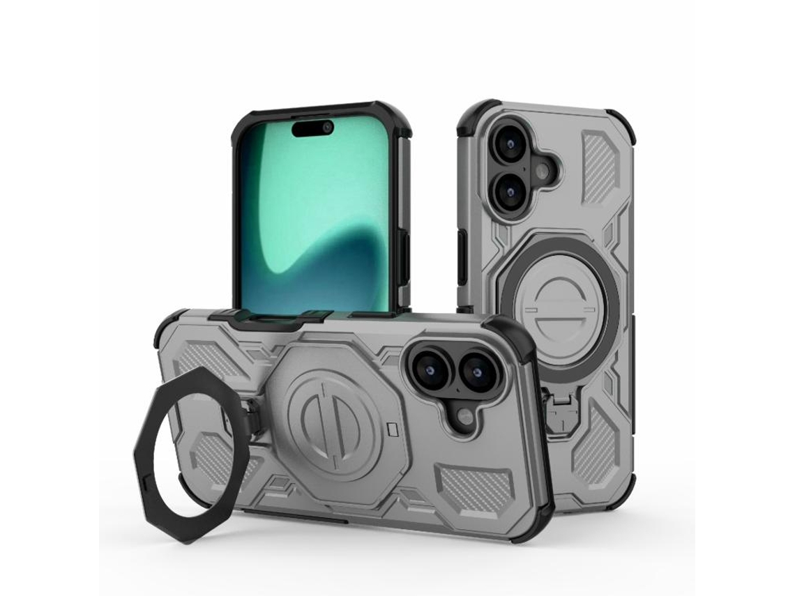 Capa Para Iphone 17 - Cor Sólida Com Magsafe Magnético Em Tpupc