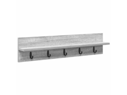Cabideiro de Parede Cinza Sonoma 80 X 10,5 X 18 Cm MAISON EXCLUSIVE
