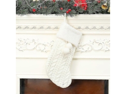 Qian Knit Christmas Stocking Com Enfeites De Natal Hengjian