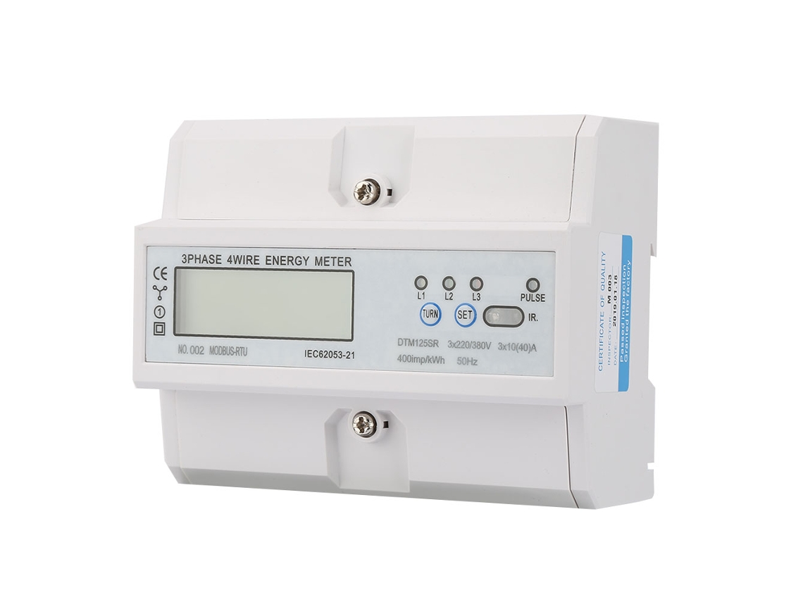 Laxiscreed Analisador De Energia Trifásico Digital Com Display Para Medir Consumo Energético