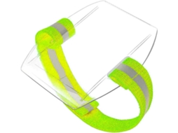Lurelia Porta-crachá Ajustável Transparente Impermeável Para Eventos E Viagens
