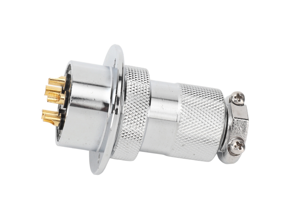 Laxiscreed Conector De Tomada E Ficha De Aviação De 5 Pinos Para Equipamento Mecânico
