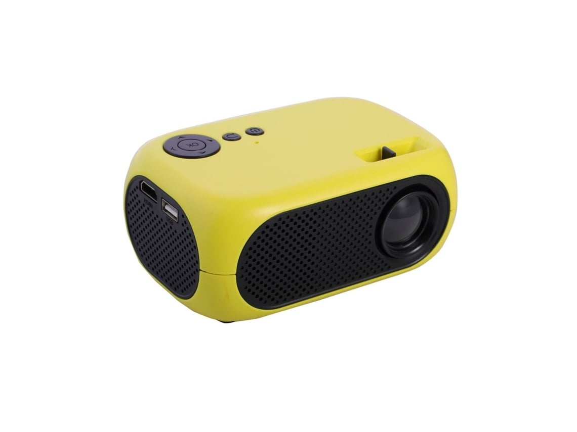 Mini Projetor Compatível Com 1080p, Hd, 480p, Para Telefone Android E Tv Wwfw