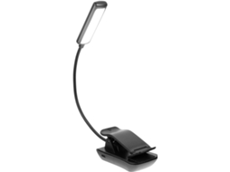 Luminária Led Uniforme Com Suporte De Leitura Ajustável E