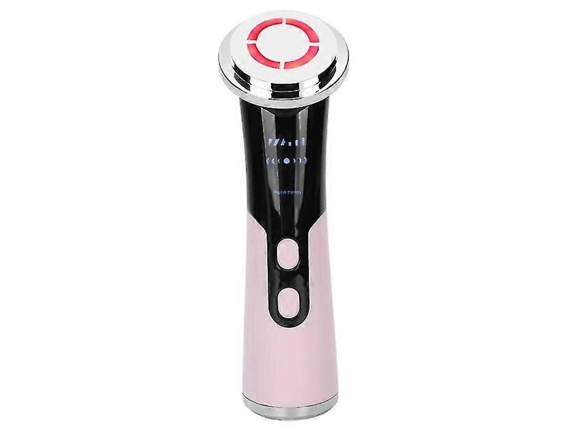 Masajeador Facial, Instrumento de Beleza Antiarrugas Antienvejecimiento, 3 Modos GOKOCO (rosa)