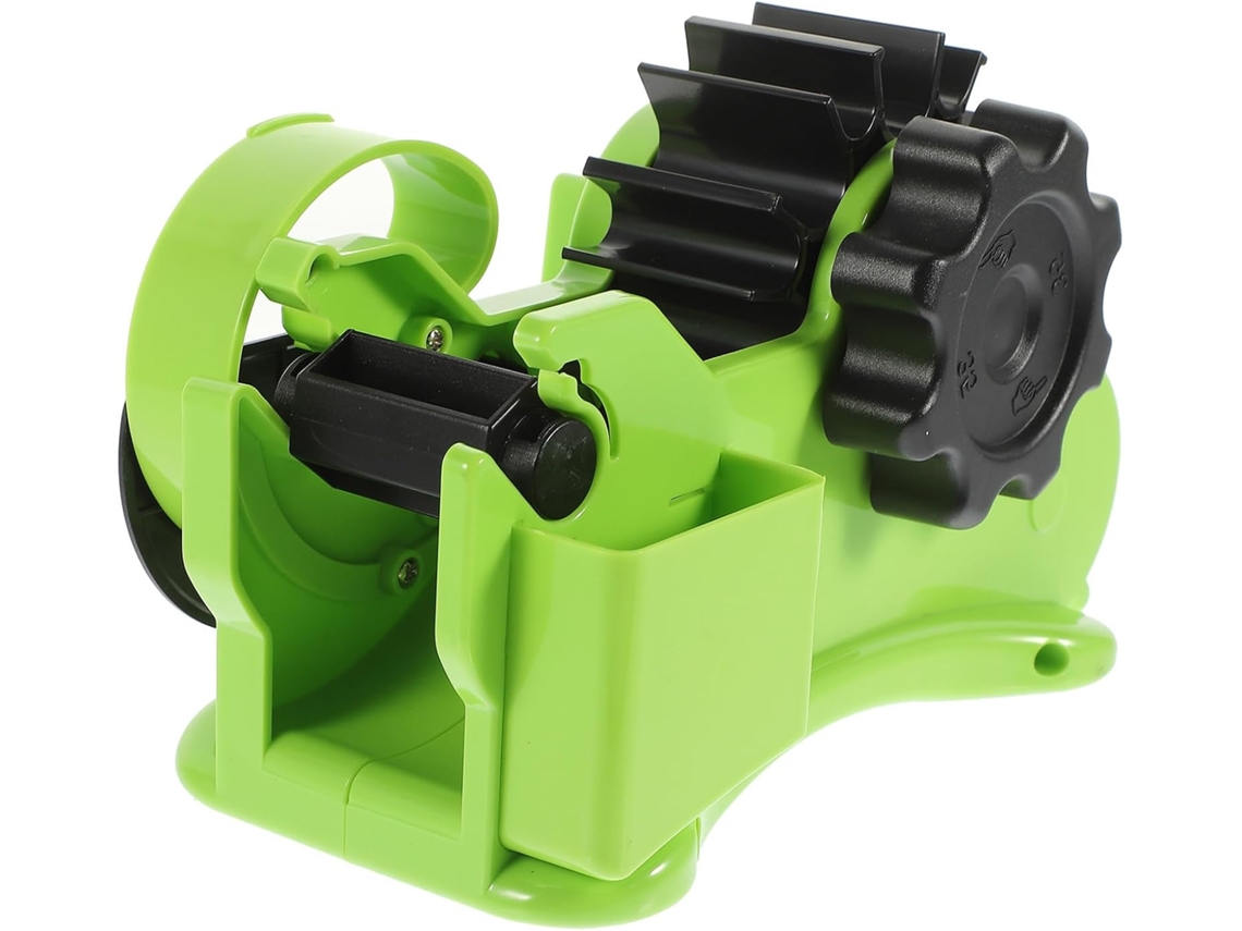Dispensador Fita adesivo verde em ABS, suporte para Fita