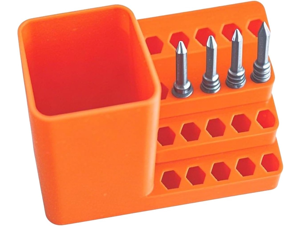 Organizador De Bits Com Compartimentos Para Chave Fenda