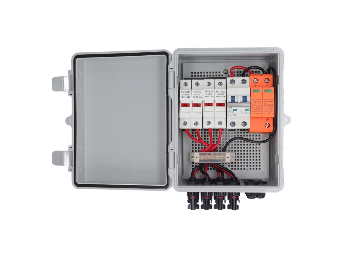 Laxiscreed Caixa Combiner Fotovoltaica Ip65 Para Sistemas Solares Conectados À Rede E Isolados
