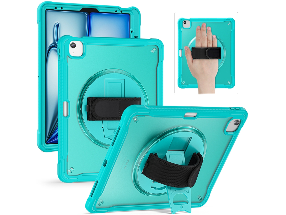Capa Protetora Para Tablet É Aazul Claro - Compartimento Para Caneta Do Ipad Pro 11 (2024)