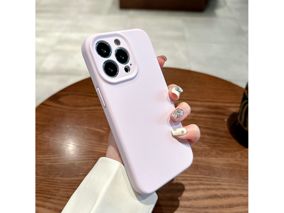 Capa Para Iphone (roxa (magnética), Apple 16), Silicone Líquido, Resistente A Quedas, Com Encaixe Magnético Magsafe.