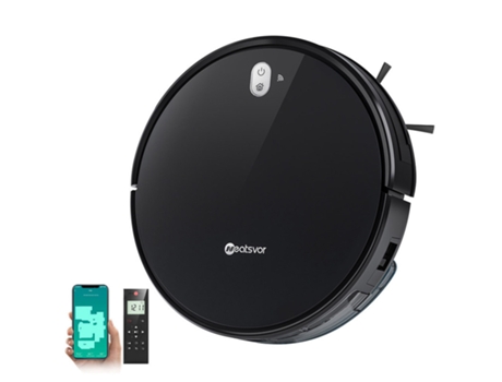 Aspirador Robot E Esfregona Neatsvor X520 Sucção 6000pa Controlo Wi Fi/app Limpeza 3 Em 1 Filtração Hepa Navegação Inteligente 3.0