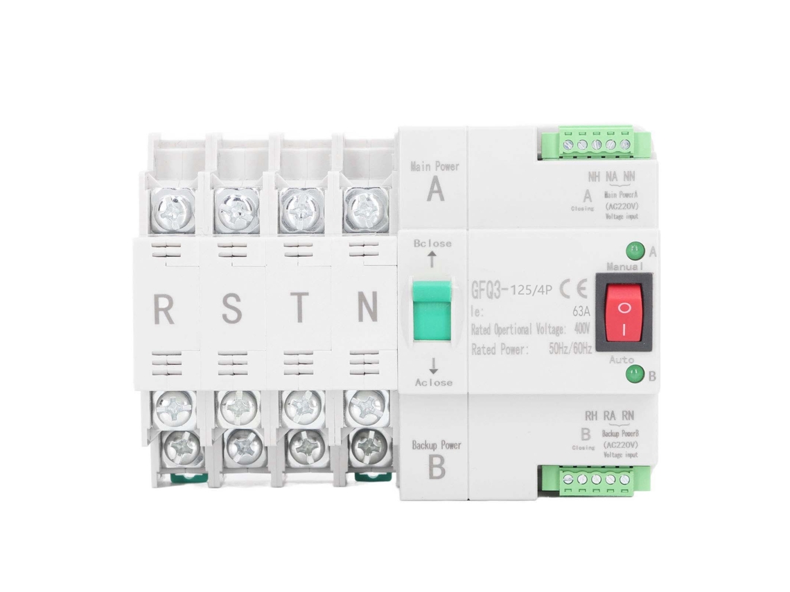 Chave Transferência Automática 4p 63a Rail Din S/MARCA