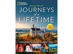 Livro Journeys Of A Lifetime Second Ed de National Geographic (Inglês - Capa Dura)