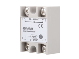 Módulo De Relé De Estado Sólido Ssr-90da (entrada Dc Ac, 3-32v Dc)